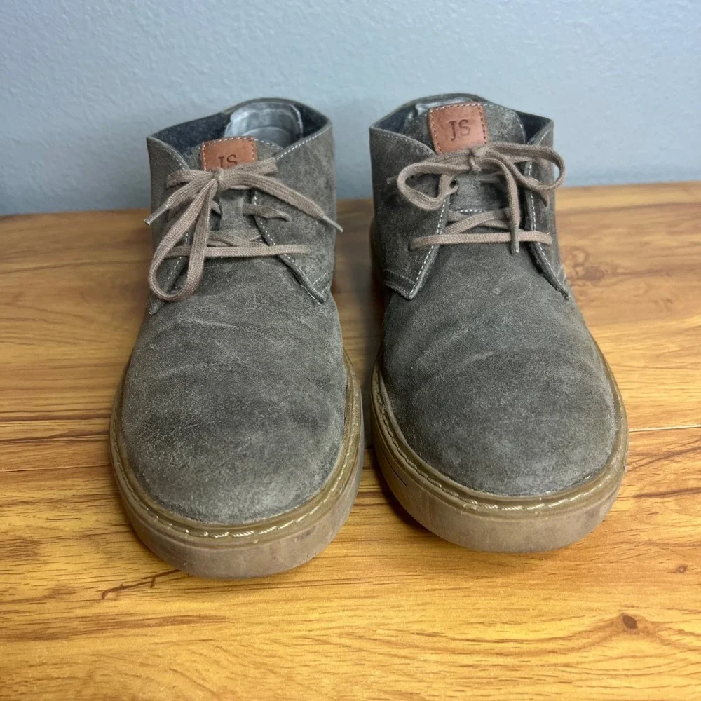 Josef Seibel Quentin Chukka Boots Mens 45 Brown Suede Desert Boot Lace Up Casual
